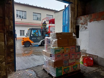Sběrné místo SMO ve Wattově ulici rádo přijme vaši pomoc. Foto: Eva Molnárová