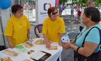 O prevenci rakoviny prsu se členkami sdružení ONKO-Amazonky Ostrava. Foto: L. Vidlička