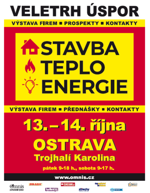 Veletrh úspor pomůže snížit účty za energie Veletrh úspor pomůže snížit účty za energie
