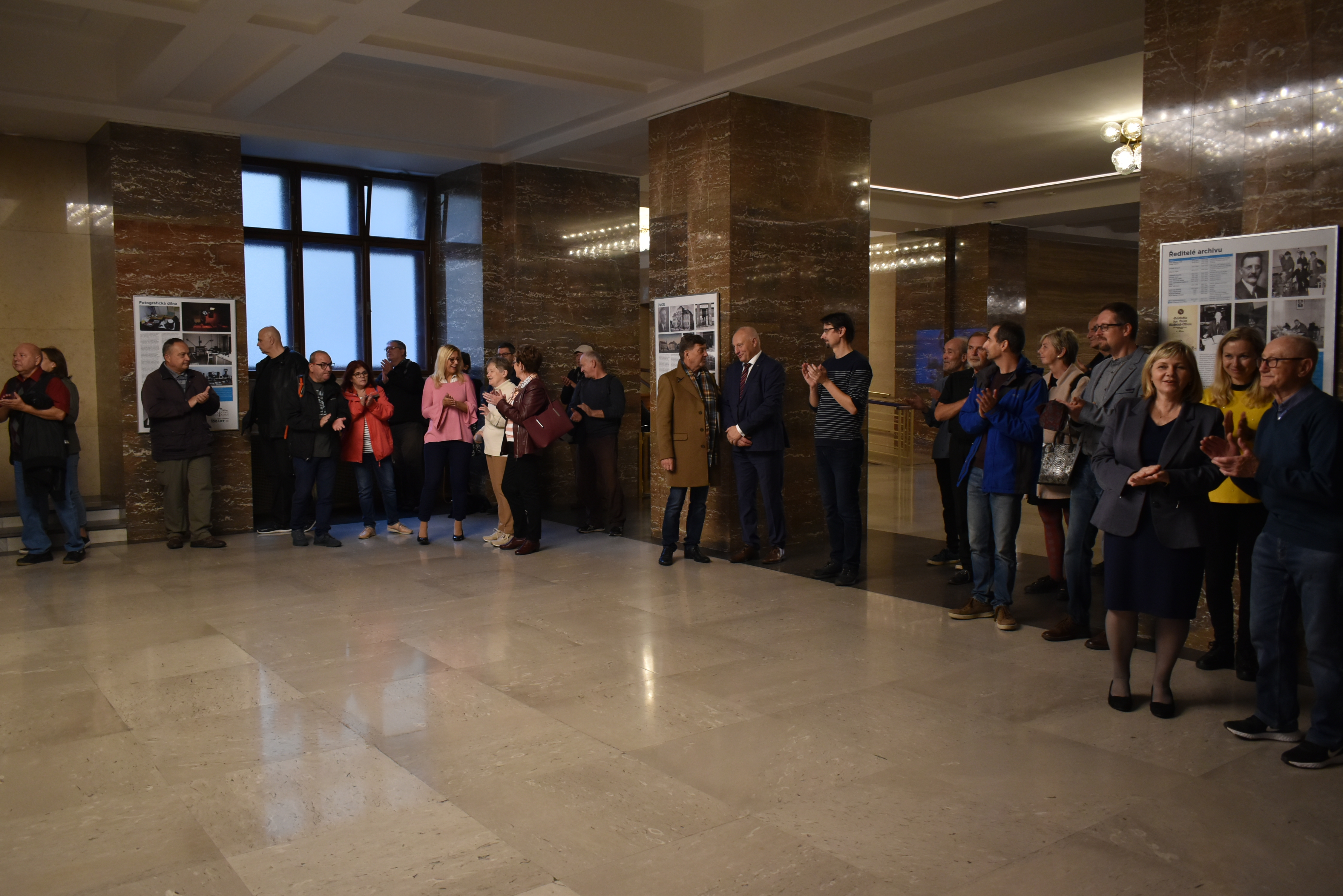 Vernisáž výstavy o historii ostravského archivu se setkala s odezvou veřejnosti. Foto: MMO