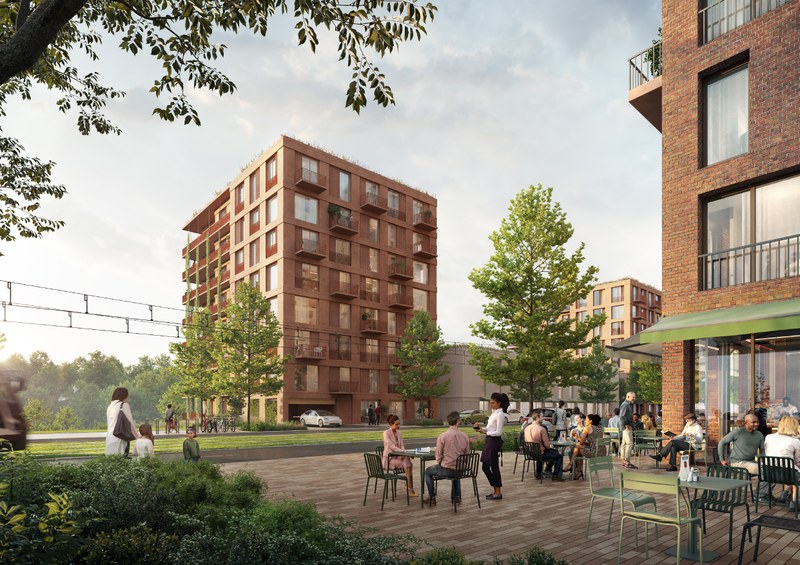 Čtvrť Žofinka nabídne příjemné prostředí k městskému životu