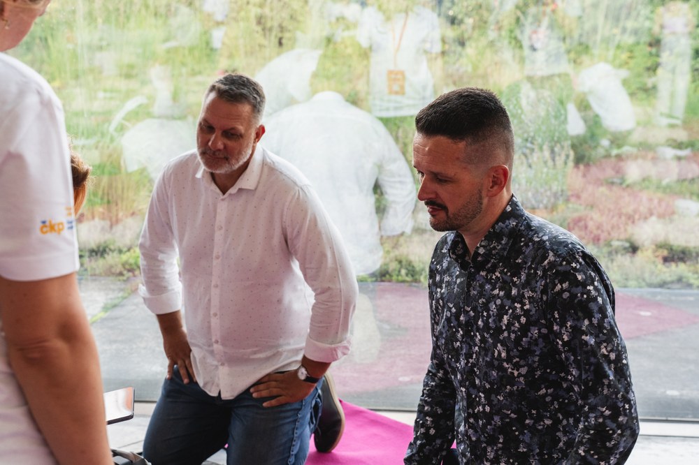 Iniciativu přišel aktivně podpořit také ostravský radní Michal Mariánek Iniciativu přišel aktivně podpořit také ostravský radní Michal Mariánek
