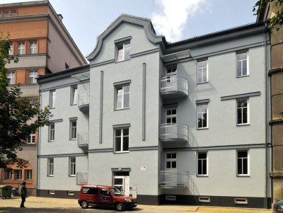 FOTO: Opravený dům na ulici Štramberské