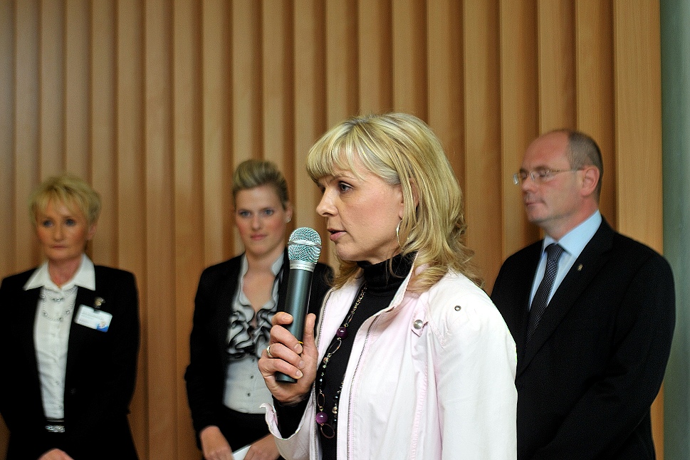 Simona Piperková popřála zařízení jménem města 