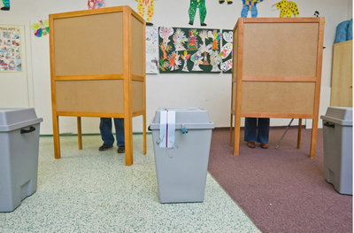 Ilustrační foto volební místnosti. Autor: MMO