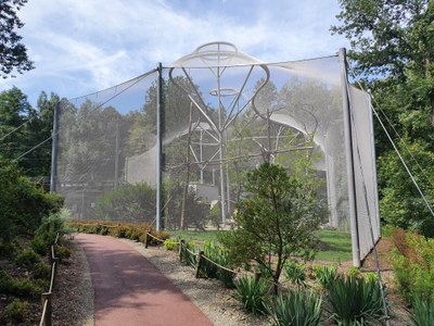 Voliéra La Pampa v Zoo Ostrava. Foto: MMO