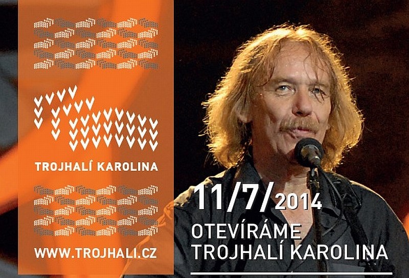 Otevření Trojhalí doprovodí hudba Jarka Nohavici Otevření Trojhalí doprovodí hudba Jarka Nohavici