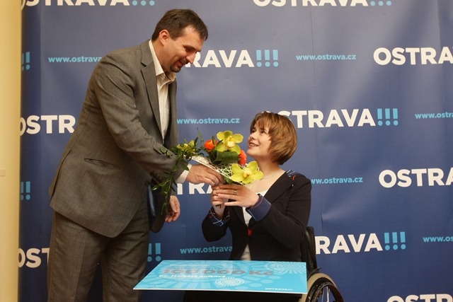 M. Sidková, nejlepší hendikepovaná sportovkyně