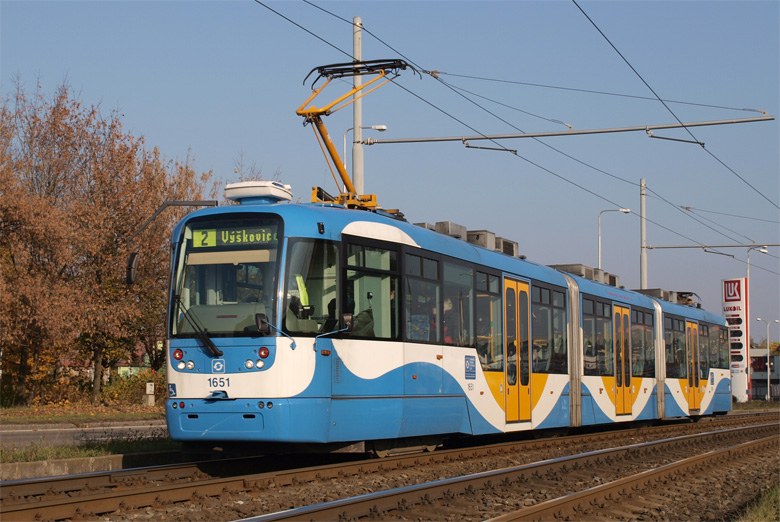 Výluka tramvají kvůli výměně kolejí na Ruské ulici