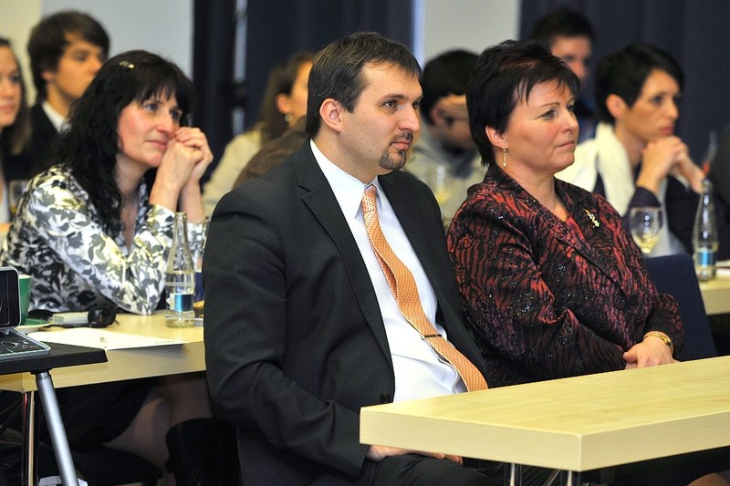 Náměstek primátora Martin Štěpánek na konferenci