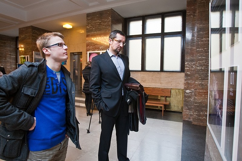 Ze zahájení výstavy Ostravský prach