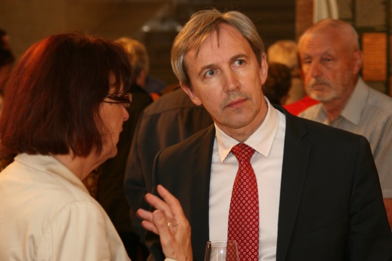 Výstavu zahájil náměstek primátora Jiří Hrabina.