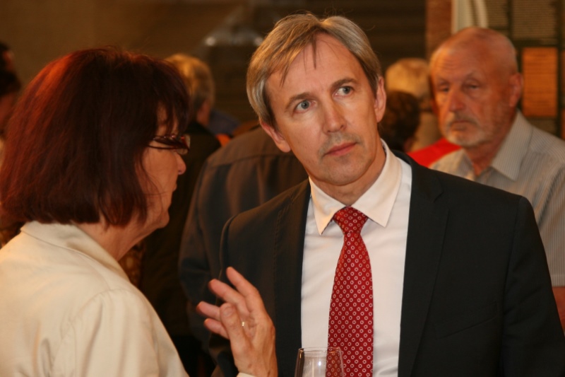 Výstavu zahájil náměstek primátora Jiří Hrabina.