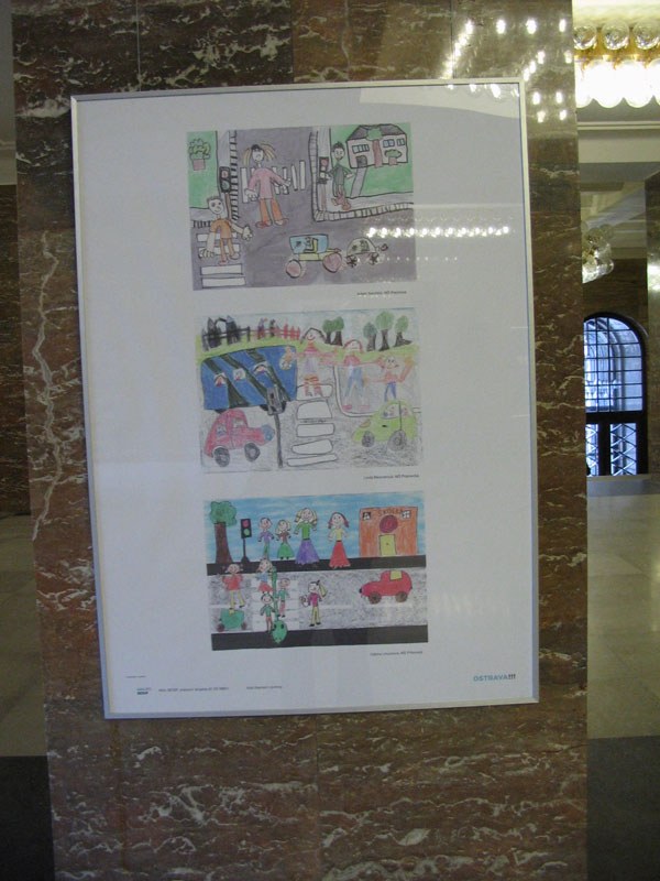 Obrázky kreslily děti z mateřských škol