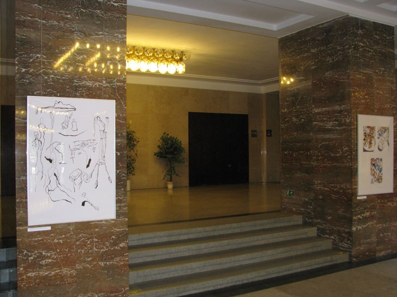 Foyer Radnice města Ostravy je místem zajímavých výstav