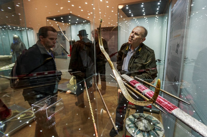 Z vernisáže v Ostravském muzeu.