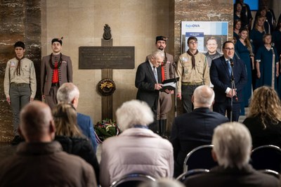 Slavnostní shromáždění k událostem 17. listopadu. Foto: Jiří Zerzoň