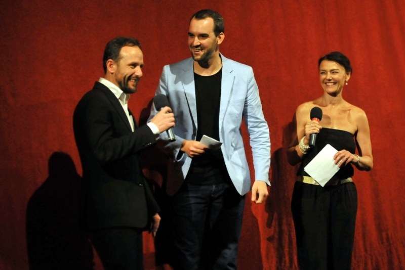 Primátor Tomáš Macura při zahájení festivalu.