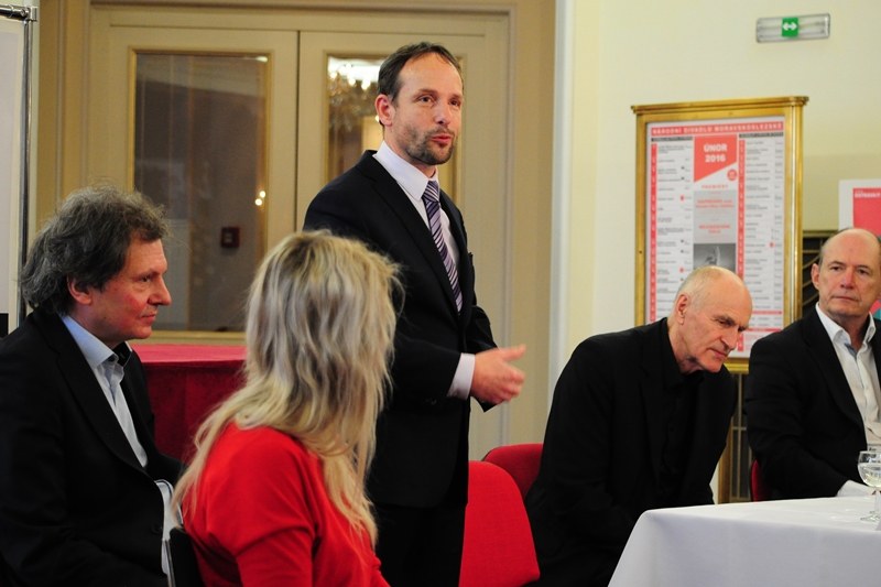 Zahájení projektu se zúčastnil primátor Tomáš Macura.