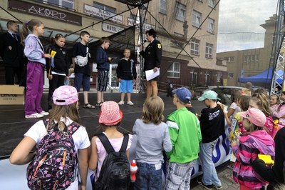Akce nabídla mnoho soutěží pro děti. Snímek: Jiří Urban
