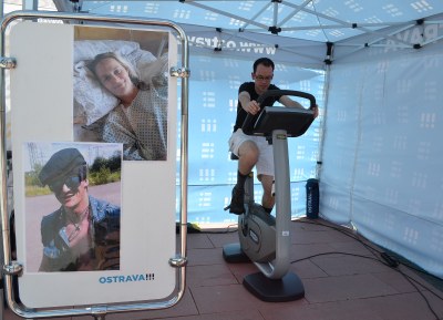 Do dobročinného projektu se může zapojit o veřejnost. Každý našlapaný kilometr se promění ve stokorunu věnovanou na nákup rehabilitačních pomůcek. Foto: Hana Oborilová