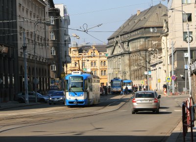 Tramvajový provoz v Nádražní ulici se na čtyři dny zastaví. Foto: B. Krzyžanek