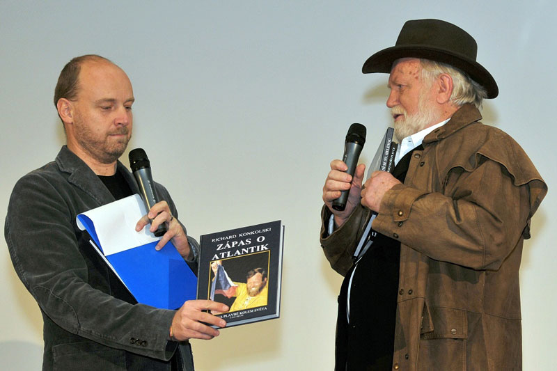 Čestný host festivalu Richard Konkolski (vpravo)