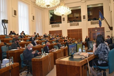 Ze zasedání zastupitelstva. Foto: René Stejskal