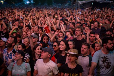 Jednou z významných akcí se zkrácenou dobou nočního klidu je třeba festival Colours of Ostrava. Foto: Lukáš Kaboň