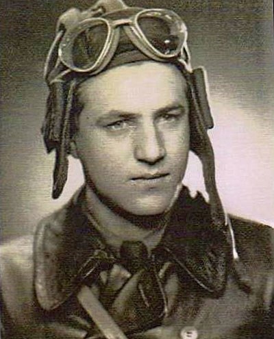 Bedřich Opočenský na dobové válečné fotografii.