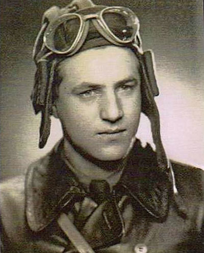 Bedřich Opočenský na dobové válečné fotografii.