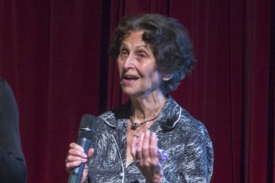 Věra Heroldová při slavnostním vyhlášení ostravské ceny Senior roku 2013. Foto: Jiří Zerzoň