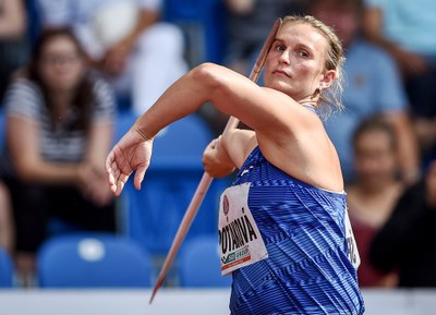 V hodu oštěpem se v Ostravě představí legendární Bára Špotáková. Foto: Lukáš Kaboň