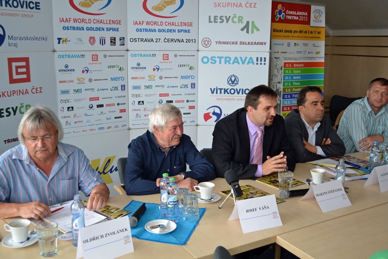 Na tiskové konferenci ke Zlaté tretře