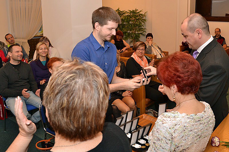 Radost z ocenění si vychutnala padesátka dárců.