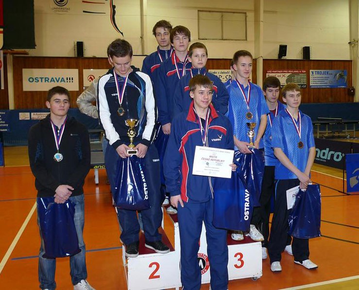 Zlato a bronz pro mladé sportovce TJ Ostrava Zlato a bronz pro mladé sportovce TJ Ostrava