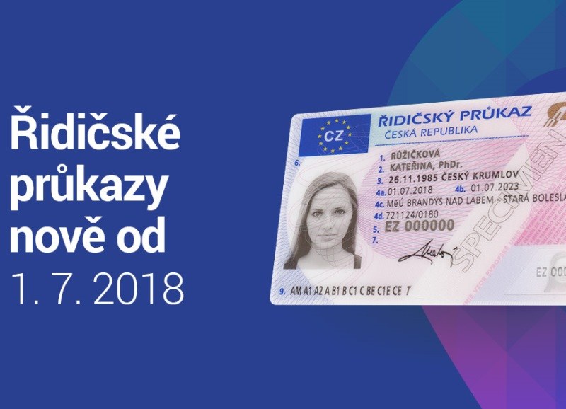 Změny ve vydávání řidičských průkazů Změny ve vydávání řidičských průkazů