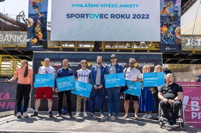 Sportovci roku 2022. Foto: Jiří Zerzoň