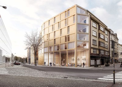 Návrh domu, který byl vyhodnocen jako nejlepší.