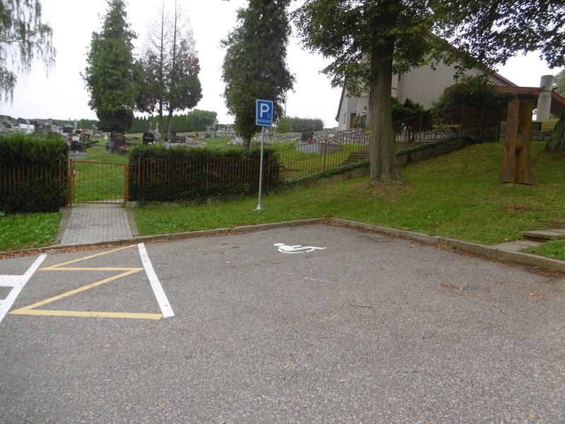 vyhrazené parkovací stání