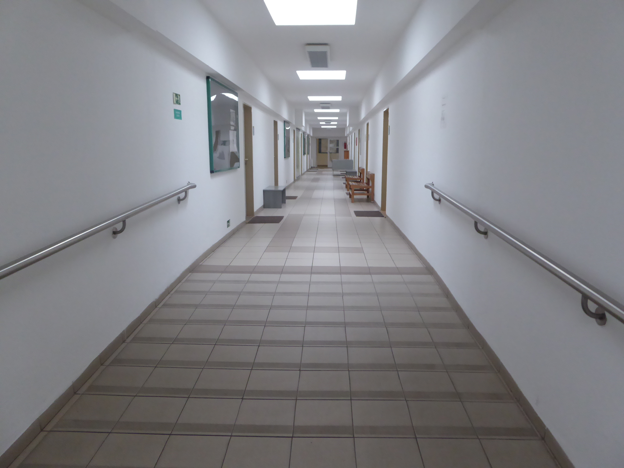 rampa v interiéru 3. patro