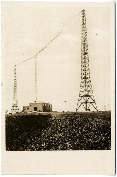 Vysílač ostravského rozhlasu ve Svinově, 1930