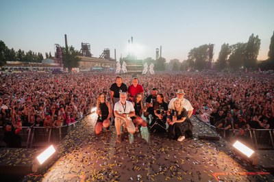 The opening of Beats for Love 2025, attended by Mayor Jan Dohnal and Deputy Mayor Lucie Baránková Vilamová. Photo: Beats for Love