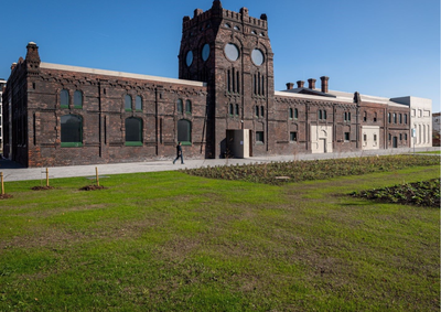 A new garden at the Plato Gallery, photo by Lukáš Kaboň