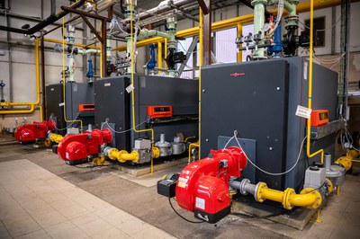 At the Central Wastewater Treatment Plant in Ostrava-Přívoz. Photo: Lukáš Kaboň