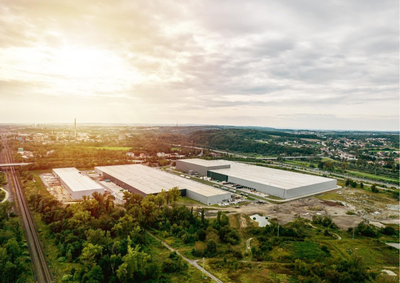 New logistic park in Hrušov, photo by Contera