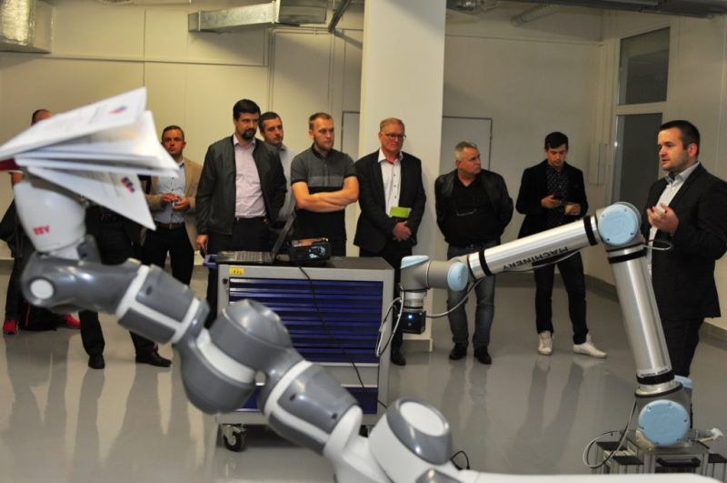First collaborative robots in Ostrava First collaborative robots in Ostrava