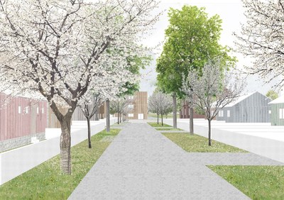 Visual impression of the future appearance of Bedřiška.