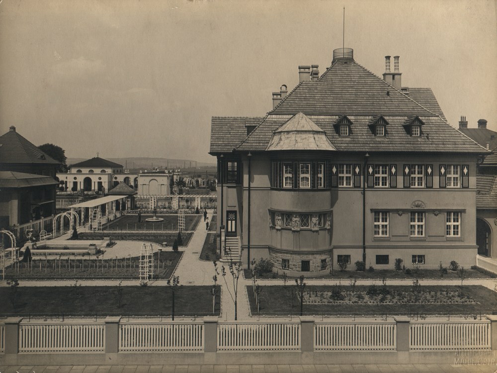 The villa during the First Czechoslovak Republic. Photo: Ostrava City Archives (AMO)
