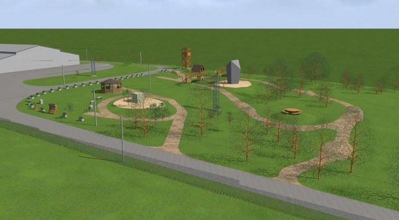 Hošťálkovice is preparing a sports and relaxation zone Hošťálkovice is preparing a sports and relaxation zone